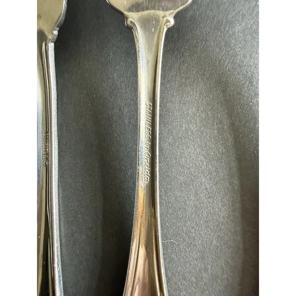 Oneida Arbor American Harmony Dinner Forks Set of 3 Stainless Flatware